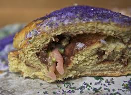 yes there is a plastic baby in there. If you get it in your slice, you buy the next cake for your next party.