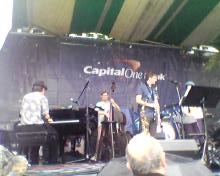 The chance to see and hear great musicians up close